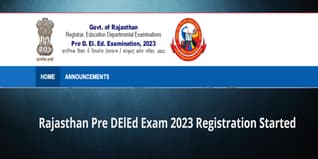Rajasthan Pre DElEd Exam 2023 Registration Started @panjiyakpredeled.in; Apply till July 30